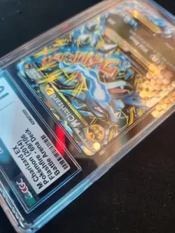 CGC 10 Gem MINT M Charizard EX Flashfire 69/106 Battle Arena Pokémon Card Slab - Image 15