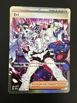 Eri Special Illustration Rare 210/162 Pokemon Temporal Forces Full Art Trainer - Image 1