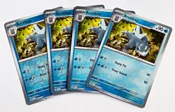 Pokémon Cards 2023 Paldea Evolved Playset Arctibax Reverse Holo 059/193 x4 - Image 1