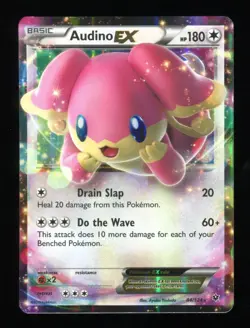 Audino EX - 84/124 - XY Fates Collide - Ultra Rare Holo - Pokemon Card - Image 3
