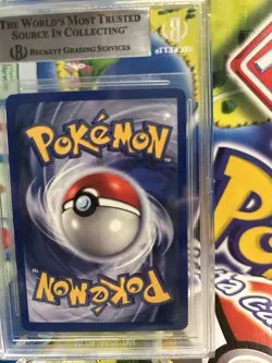 Pokemon TCG 1st Edition SHADOWLESS Machamp 8/102 Base Set Holo Rare BGS 8 NM-MT - Image 8