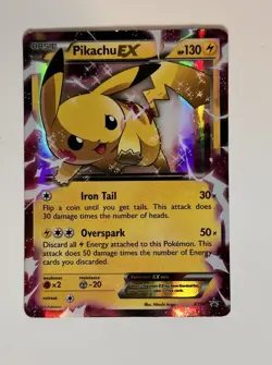 Pikachu EX XY84 XY Holo - Image 1