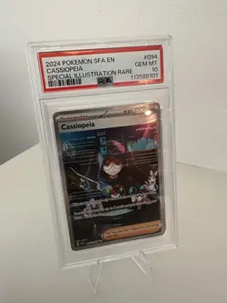 Cassiopeia 094/064 Sv: Shrouded Fable Holo Pokemon PSA 10 - Image 1