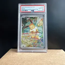 Eevee 173 SV/P Black Star Promo Prismatic Evolutions ETB Pokemon Card PSA 10 - Image 1