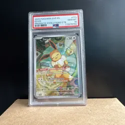 Eevee 173 SV/P Black Star Promo Prismatic Evolutions ETB Pokemon Card PSA 10 - Image 2