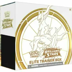 Pokémon TCG Sword & Shield Brilliant Stars Elite Trainer Box - 8 Packs (85012) - Image 1