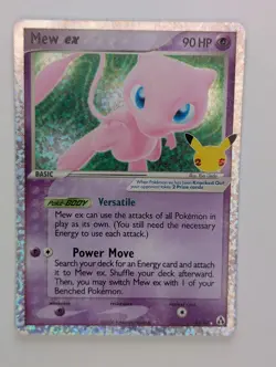 Mew ex - 88/92 - Pokemon Celebrations Classic Collection Ultra Rare Card NM - Image 1