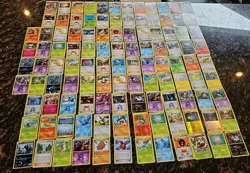 112 Pokemon Card Lot, 2015, Regular & Shiny Cards - Image 1
