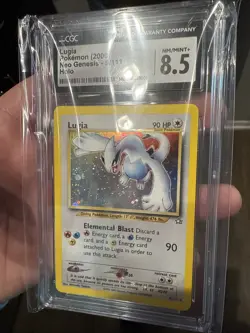 2000 Pokemon Lugia - Neo Genesis Unlimited - 9/111 Holo Card - CGC 8.5 - Image 13