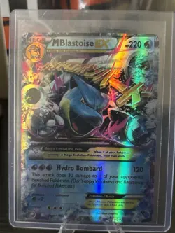 Pokemon M Blastoise EX Holo Card 2014 30/146 MINT - Image 3