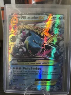 Pokemon M Blastoise EX Holo Card 2014 30/146 MINT - Image 7