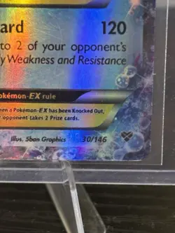 Pokemon M Blastoise EX Holo Card 2014 30/146 MINT - Image 8