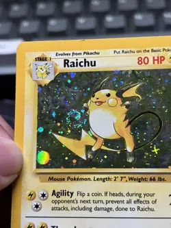 Pokémon TCG Raichu Base Set 2 16/130 Holo Unlimited Holo Rare MP+ - Image 15