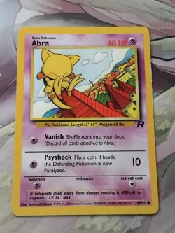 Pokémon TCG Abra Team Rocket 49/82 Regular MP. - Image 1