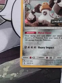 Pokemon TCG - Melmetal 129/214 Unbroken Bonds Stamped Promo Mint/Near Mint #1 - Image 14