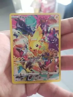 Pikachu 160/159 Secret Rare SWSH12.5: Crown Zenith Pokemon TCG - Image 1