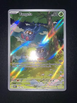 Rare Italian Pokemon Illustration 151 Tangela 178/165 Mew - Image 6