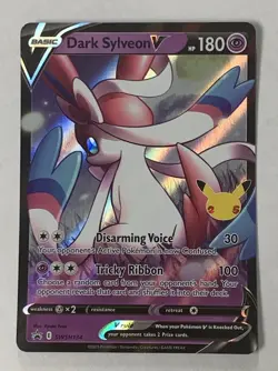 Pokemon TCG Dark Sylveon V SWSH134 Celebrations Black Star Promo - Image 3
