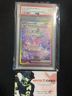 Pokemon cards Espeon ex 155/131 SAR PSA 9 Prismatic Evolutions ita secret - Image 1