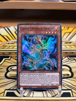 Yugioh Chaos Mirage Dragon PHHY-EN013 Super Rare - Image 1
