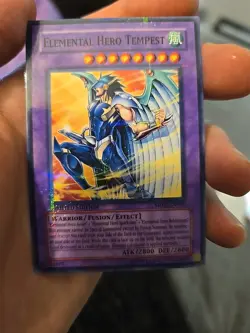 Yugioh! Elemental Hero Tempest - MF02-EN001 - Parallel Rare - Limited Edition LP - Image 1
