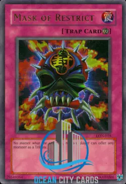 Yugioh Mask of Restrict LON-018 Ultra Rare - Image 3