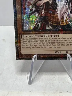 Yugioh Ghost Ogre & Snow Rabbit RA04-EN015 Quarter Century Secret Rare - Image 5