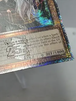 Yugioh Ghost Ogre & Snow Rabbit RA04-EN015 Quarter Century Secret Rare - Image 7