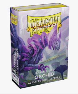 Dragon Shield 60CT Matte Dual Sleeves – Orchid – YuGiOh Japanese Size - Image 2