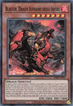 yu gi oh rare ultimate ita 1ed ra03-it010 Blaster, Sovereign Dragon of Hell - Image 1
