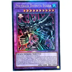 Yu gi oh ITA 1st rare ultimate Ra01-it029 Egyptian Deity Mash - Image 1
