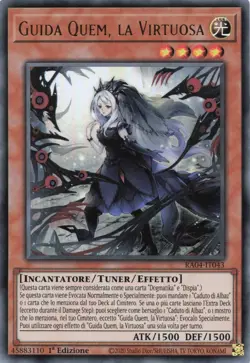 yu gi oh ita 1st ultra rare ra04-it043 Guide Quem, the Virtuosa - Image 1
