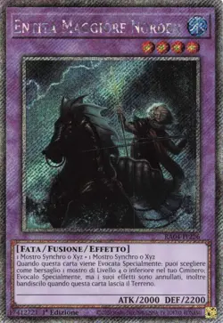 yu gi oh ita 1st rare secret platinum ra04-it226 Elder Entity Norden - Image 1