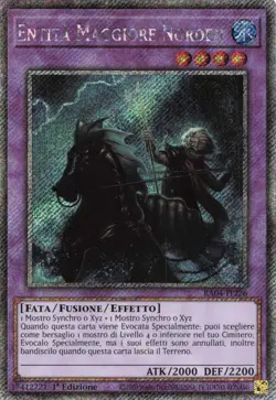 yu gi oh ita 1st rare secret platinum ra04-it226 Elder Entity Norden - Image 2