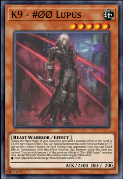 Yugioh! K9 - #ØØ Lupus Justice Hunters JUSH-EN PREORDER 2025 - Image 2