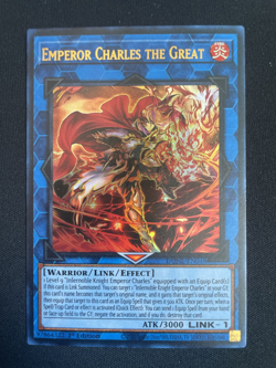 Yugioh Emperor Charles the Great DUNE-EN048 Ultra Rare NM - Image 2