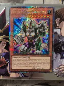 Yugioh Dinowrestler Pankratops Secret Rare 1st Ed 25th QC Tin MP24-EN047 - Image 1