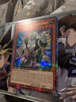 Yugioh Dinowrestler Pankratops Secret Rare 1st Ed 25th QC Tin MP24-EN047 - Image 6
