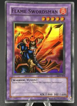 Flame Swordsman - LOB-003 - Super Rare - Unlimited - Image 1