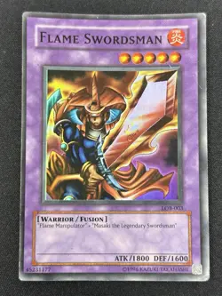 Flame Swordsman - LOB-003 - Super Rare - Unlimited - Image 3