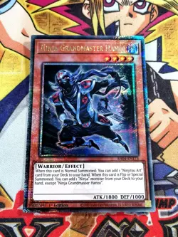 Ninja Grandmaster Hanzo ra04-en173 (NEW) Quarter Century Rare Yu-Gi-Oh - Image 1
