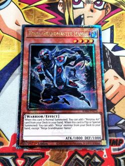Ninja Grandmaster Hanzo ra04-en173 (NEW) Quarter Century Rare Yu-Gi-Oh - Image 2