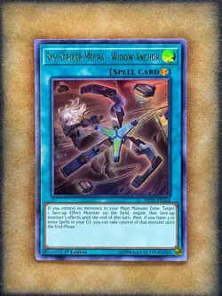 Yugioh Sky Striker Mecha - Widow Anchor MP19-EN264 Ultra Rare 1st Ed NM - Image 2
