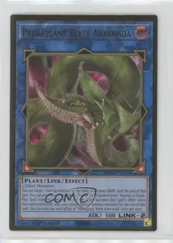 Predaplant Verte Anaconda 1st Ed. YuGiOh Maximum Gold: El Dorado #MGED-EN036 2qv - Image 1