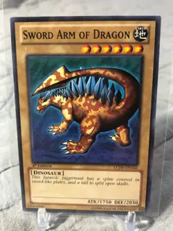 Yugioh Sword Arm of Dragon - LCJW-EN146 1ST EDITION NM - Image 1