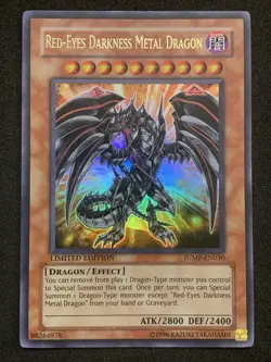 Yugioh Red-Eyes Darkness Metal Dragon - JUMP-EN030 Ultra Rare VLP - Image 11