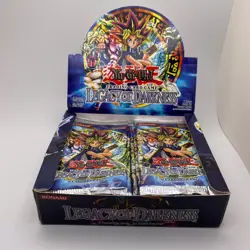 Yu-Gi-Oh! - Legacy of Darkness - EMPTY Booster Box & Packs USED Unlimited - Image 1