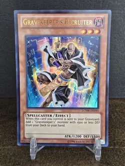 Gravekeeper''s Recruiter LCYW-EN193 Unlimited Ultra Rare LP Yu-Gi-Oh! Card - Image 1