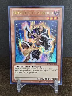 Gravekeeper''s Recruiter LCYW-EN193 Unlimited Ultra Rare LP Yu-Gi-Oh! Card - Image 3