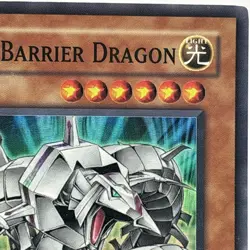 CYBER BARRIER DRAGON Super Rare 1996 SOI-EN006 Yugioh Card LP Yugi Kaiba Joey - Image 13